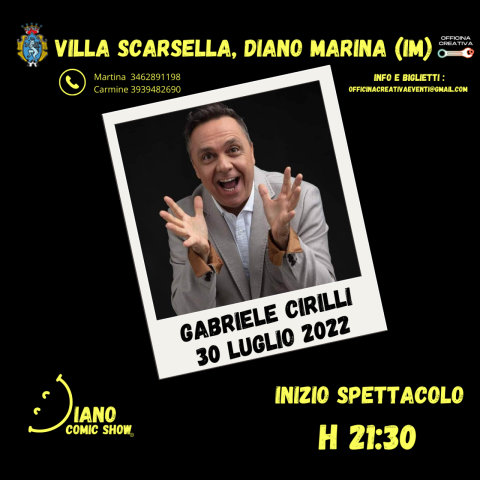 Diano Comic Show - Gabriele Cirilli