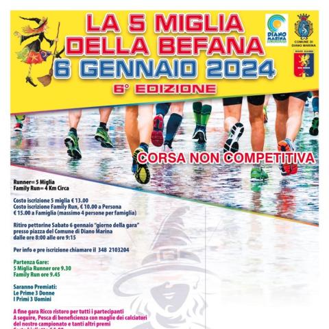 The 5 Miglia della Befana - 6th Edition